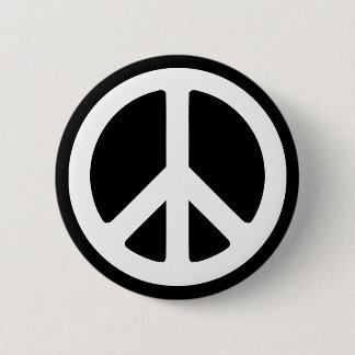 Template für das White Peace Symbol Button