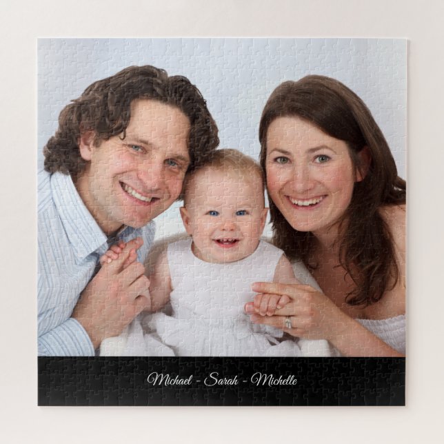 Template für ein benutzerdefiniertes Foto Grosses  Puzzle (Horizontal)