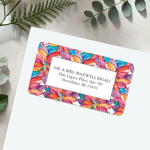 Template für Weihnachts-Rücksendeadressen-Aufklebe Adressaufkleber