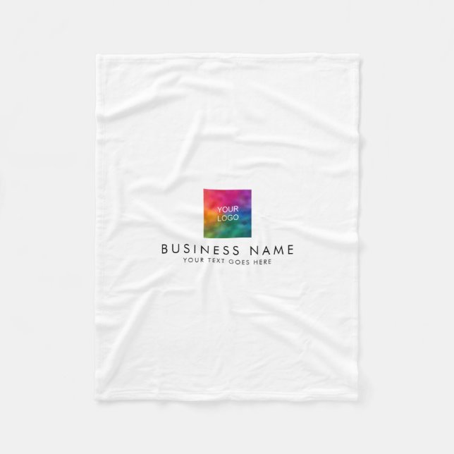 Template Guest House Hotel Motel Hostel Logo Fleecedecke (Vorderseite)