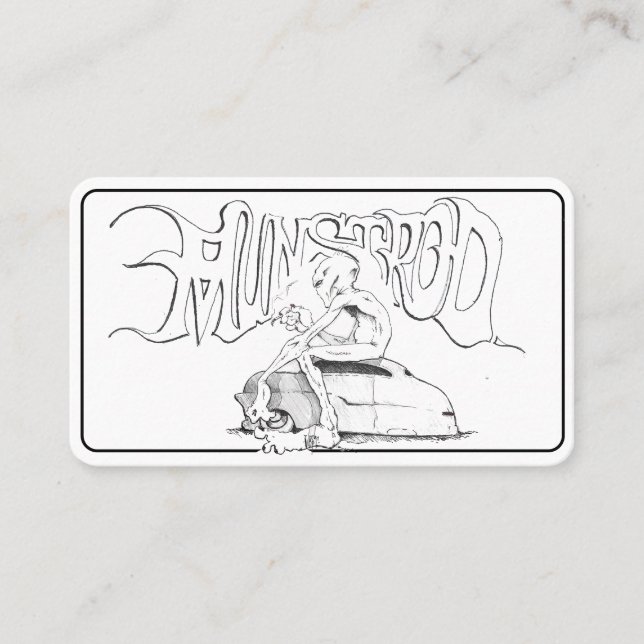 Template-Visitenkarte Visitenkarte (Vorderseite)