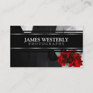Template-Visitenkarten für Fotografen Visitenkarte