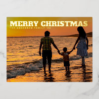 TEMPLATTEXT BOLD TYPE Merlin Christmas Gold Foto