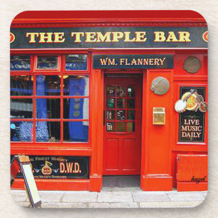 Temple Bar, Dublin, Irland, Irish Pub Untersetzer