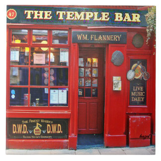 Temple Bar Dublin, Temple Bar Fliese