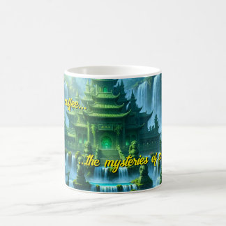 Temple Castle of the Secret Jade Throne Kaffeetasse