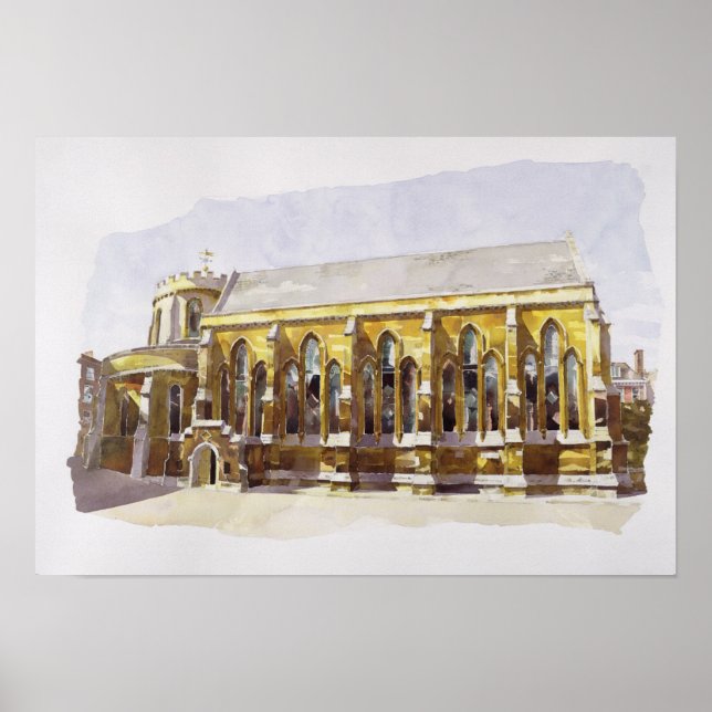 Temple Church Temple Poster (Vorne)