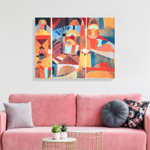 Temple Gardens   Paul Klee   Leinwanddruck