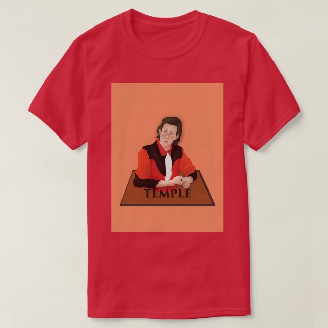 Temple Grandin T-Shirt (Design vorne)