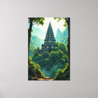 Temple Haven Leinwanddruck
