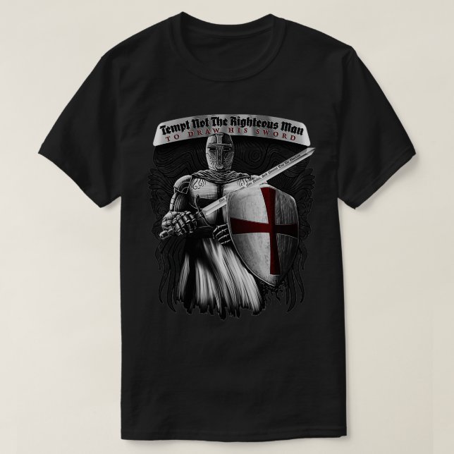 Temple nicht den rechtschaffenen Mann, seinen Schw T-Shirt (Design vorne)