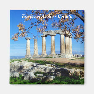 Temple of Apollo - Corinth Magnet