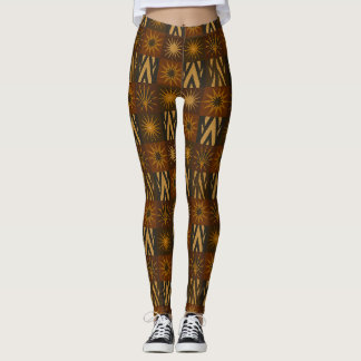 Temple of Ember™ - A MaelstroMedia Textile Origina Leggings
