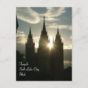 Temple Postkarte