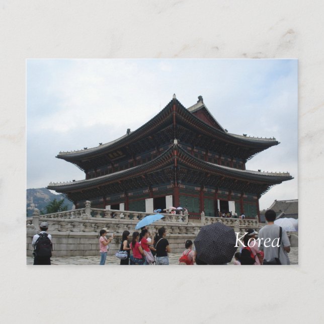 Temple Postkarte (Vorderseite)