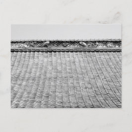 Temple Roof: Kyoto Postkarte