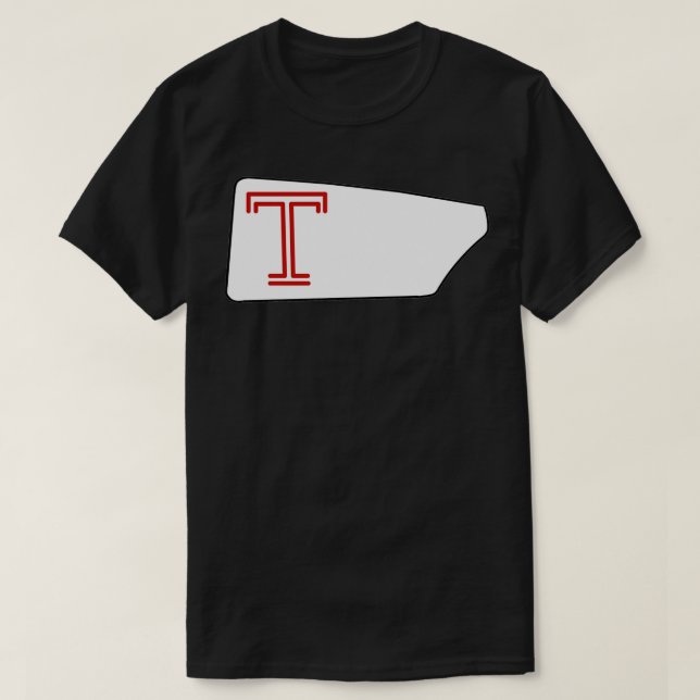 Temple Womenx27s Rowing Blade T-Shirt (Design vorne)