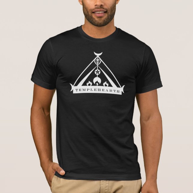 TempleHearth 2023 (weiß) T-Shirt (Vorderseite)