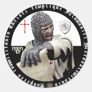 Templer Bote Aufkleber