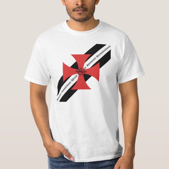 Templer Ego Sum Templarius Shirt Nr. 0215122013 (Vorderseite)