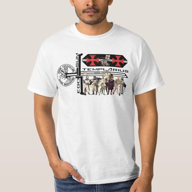 Templer Ego Sum Templarius Shirt Nr. 0515122013 (Vorderseite)