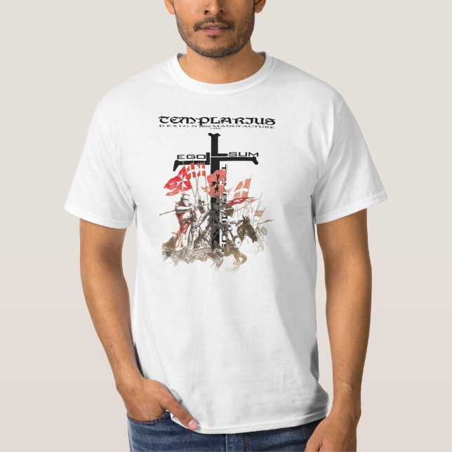 Templer Ego Sum Templarius Shirt Nr. 0915122013 (Vorderseite)