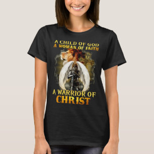 Templer-Ritter-Christin Kind Gottes Frau  T-Shirt