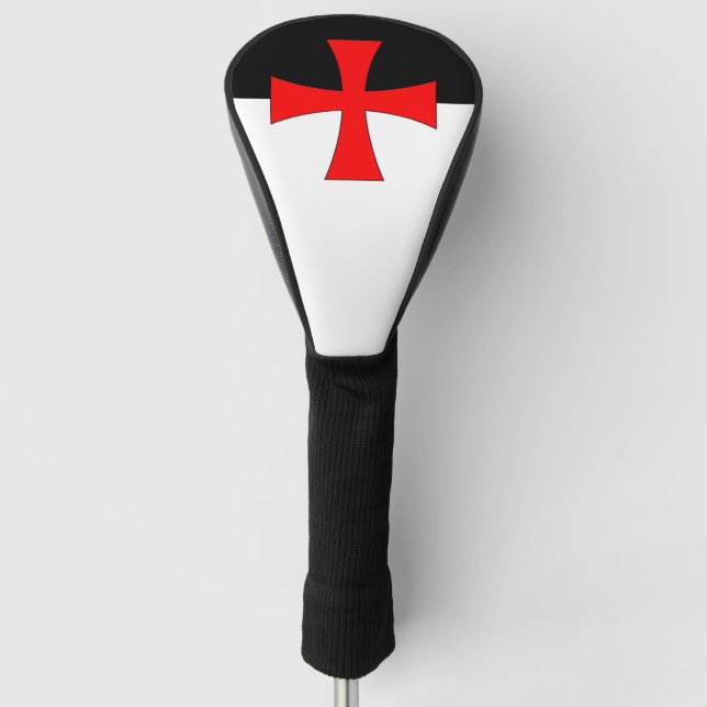 Templer-Schlachtenbanner Golf Headcover (Vorderseite)