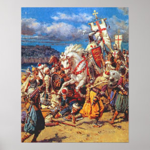 Templer vs. Sarazenen Poster