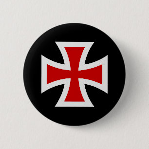 Templerkreuz Button