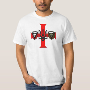 Templerkreuz mit Abzeichen  T-Shirt
