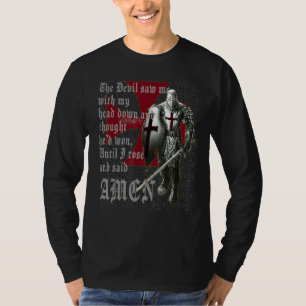 Templerorden Glaube an Jesus Christus Christlicher T-Shirt