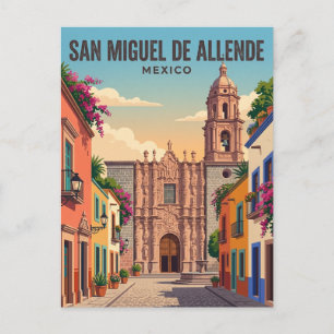 Templo de San Francisco Mexiko Postkarte