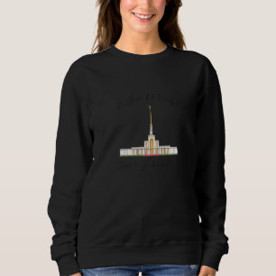 Templo De São Paulo Brasil Eu Gosto De Ver Portugu Sweatshirt