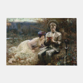 Tempo von Sir Percival (mittelalterlicher Ritter) Fußmatte