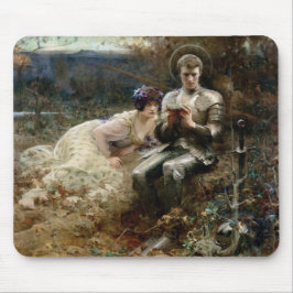 Tempo von Sir Percival (mittelalterlicher Ritter) Mousepad