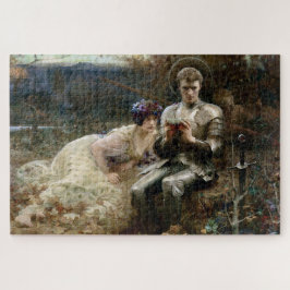 Tempo von Sir Percival (mittelalterlicher Ritter) Puzzle