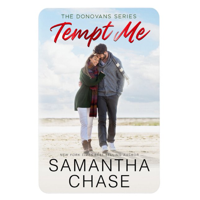Tempt Me Book Cover Magnet (Vertikal)