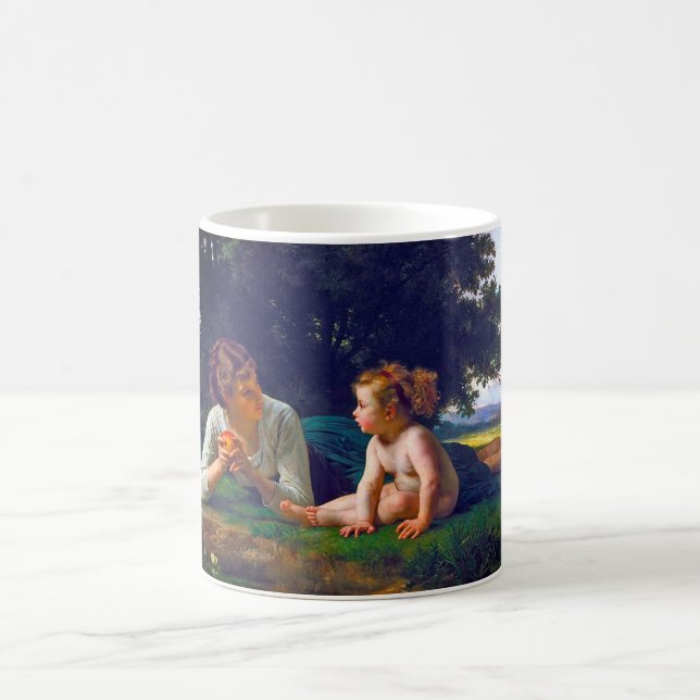 Temptation, Bouguereau Kaffeetasse (Mittel)