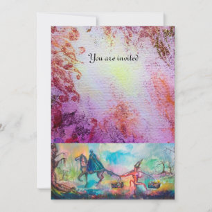 TEMPTATION Dunkler Ritter Teufel Treasure Blau Lil Einladung