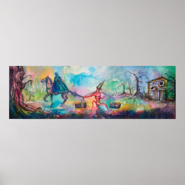 TEMPTATION Dunkler Ritter und Teufelskreis Schatz, Poster (Vorne)