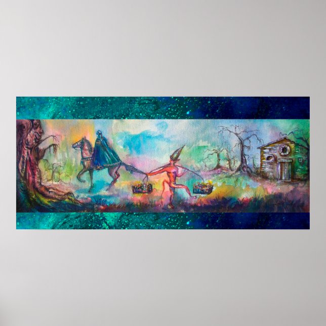 TEMPTATION Dunkler Ritter und Teufelskreis Schatz, Poster (Vorne)