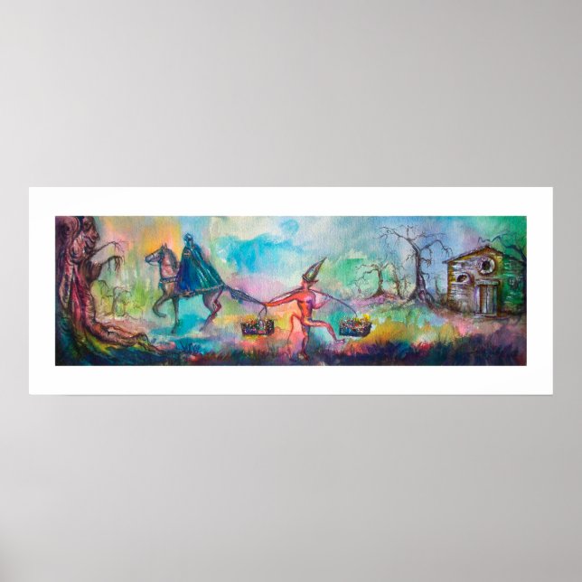 TEMPTATION Dunkler Ritter und Teufelskreis Schatz, Poster (Vorne)