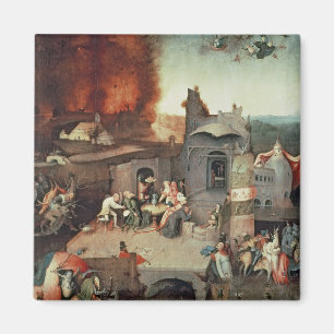 Temptation von Saint Anthony, c.1500 Magnet