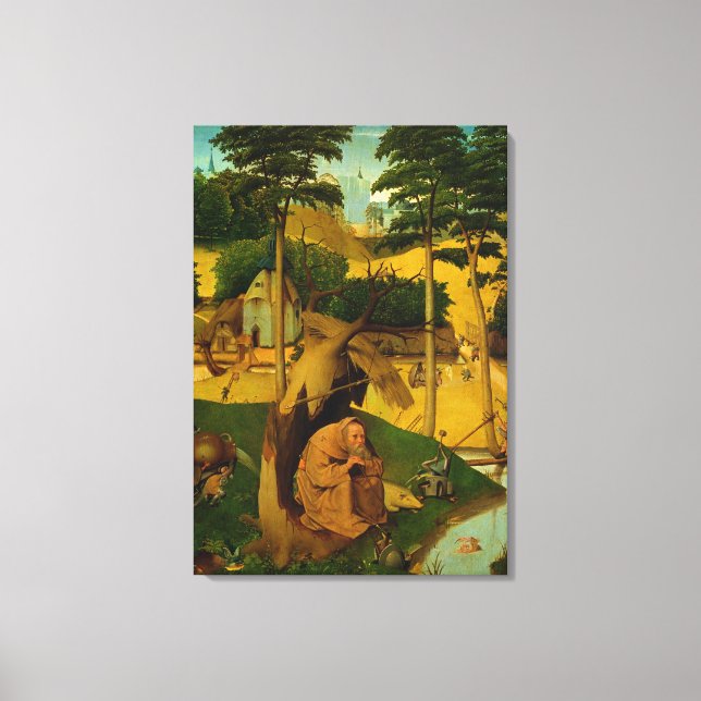 Temptation von St. Anthony, 1490 Leinwanddruck (Vorderseite)