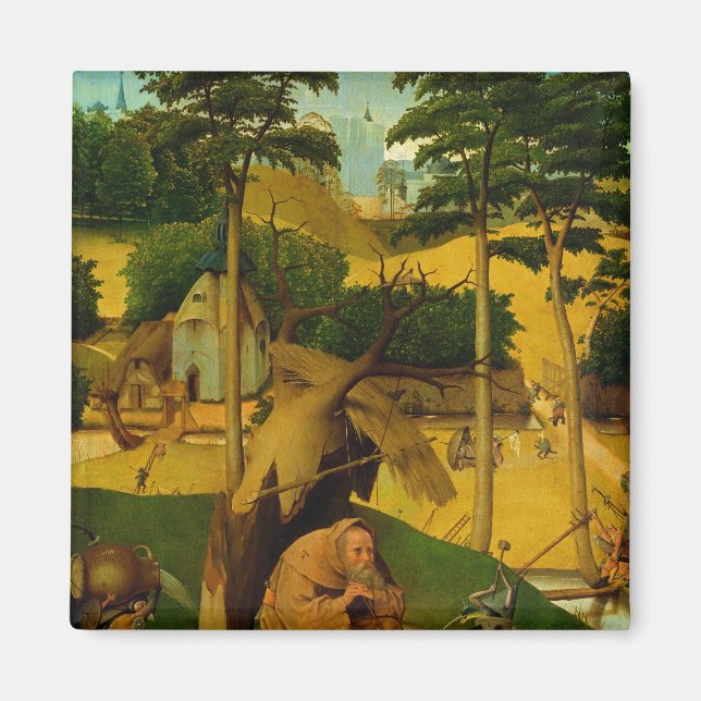 Temptation von St. Anthony, 1490 Magnet (Vorne)