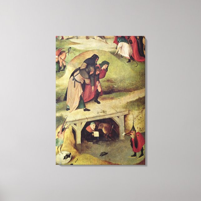 Temptation von St. Anthony Leinwanddruck (Vorderseite)