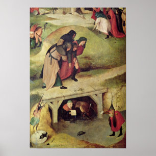 Temptation von St. Anthony Poster