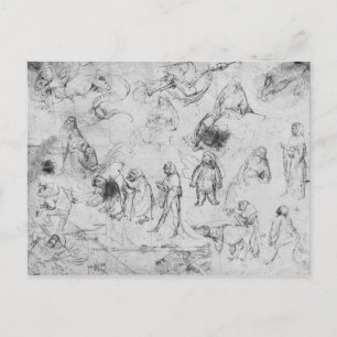 Temptation von St. Anthony Postkarte