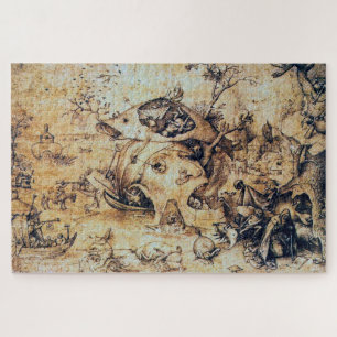 Temptation von St. Antony the Great, Pieter Bruege Puzzle